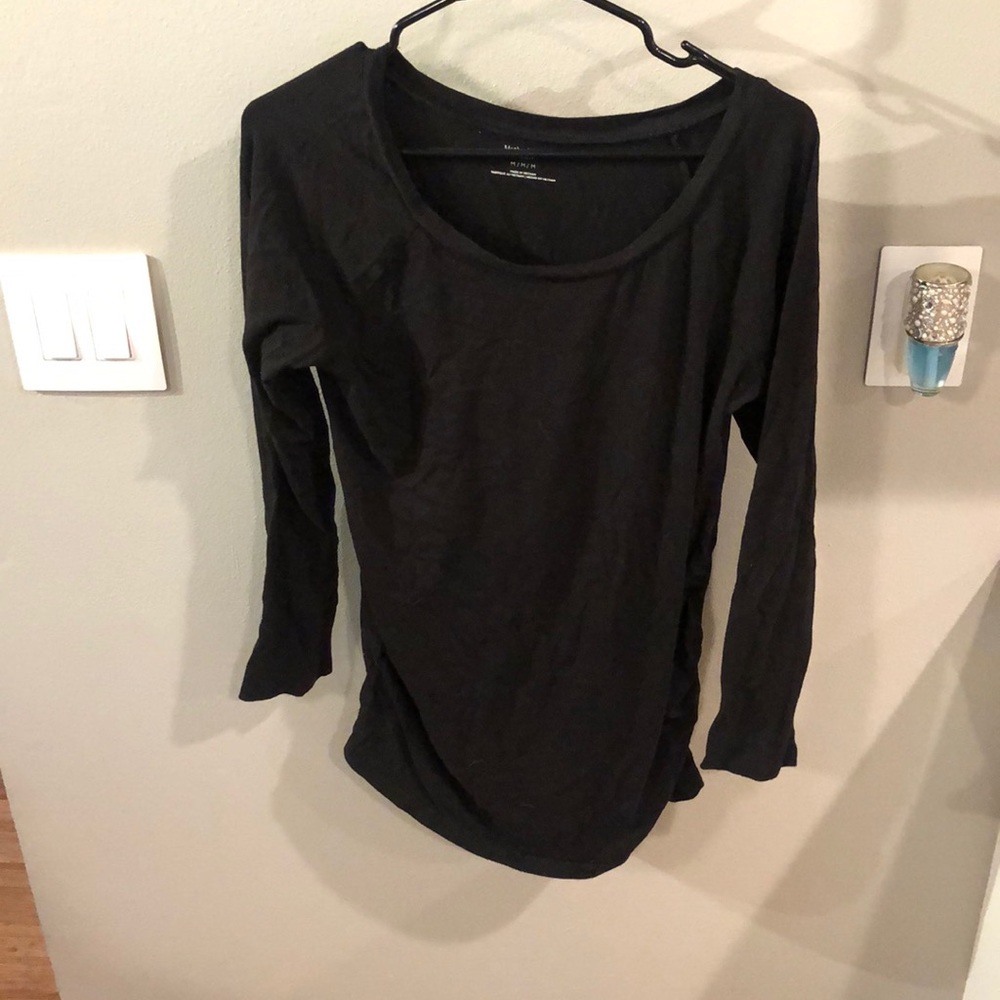 Black Motherhood maternity top
